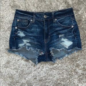 American Eagle Distressed Denim Shorts